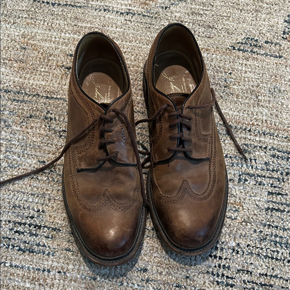 Frye Brown Leather Men's Oxfords